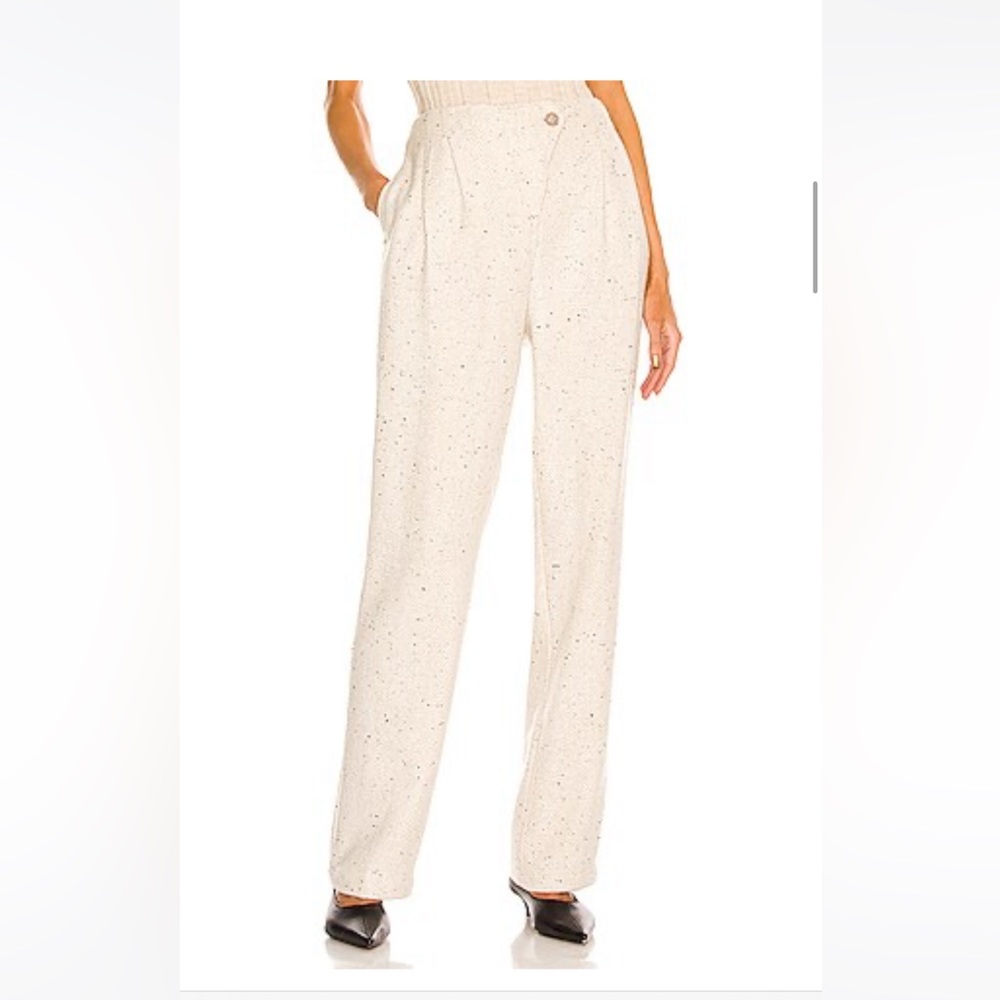 Ari trouser in cream. Size 00 fits like a 2-4 pant